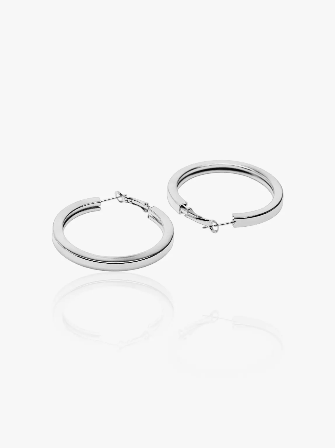 Boucles d'oreilles créoles Lea – Image 6