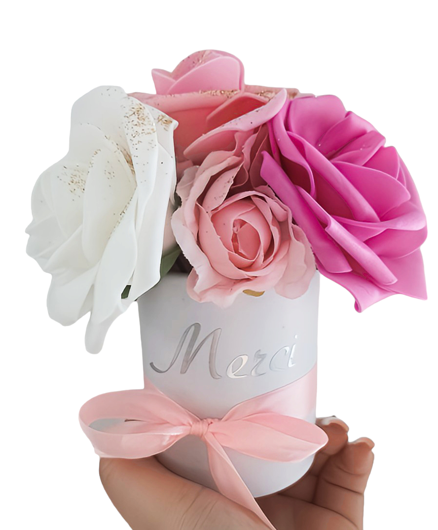 Box florale "Merci"