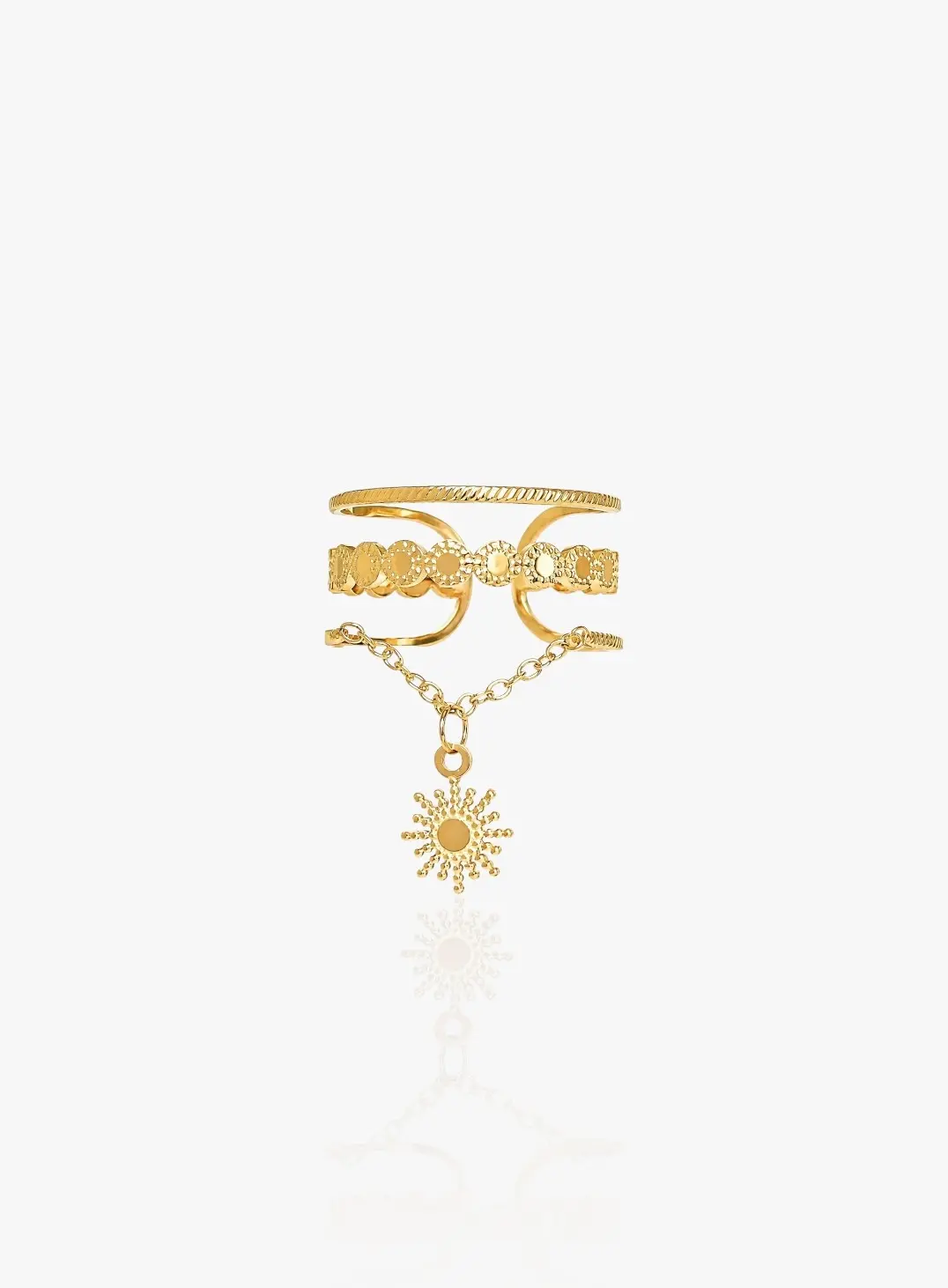 Bague breloque soleil – Image 3