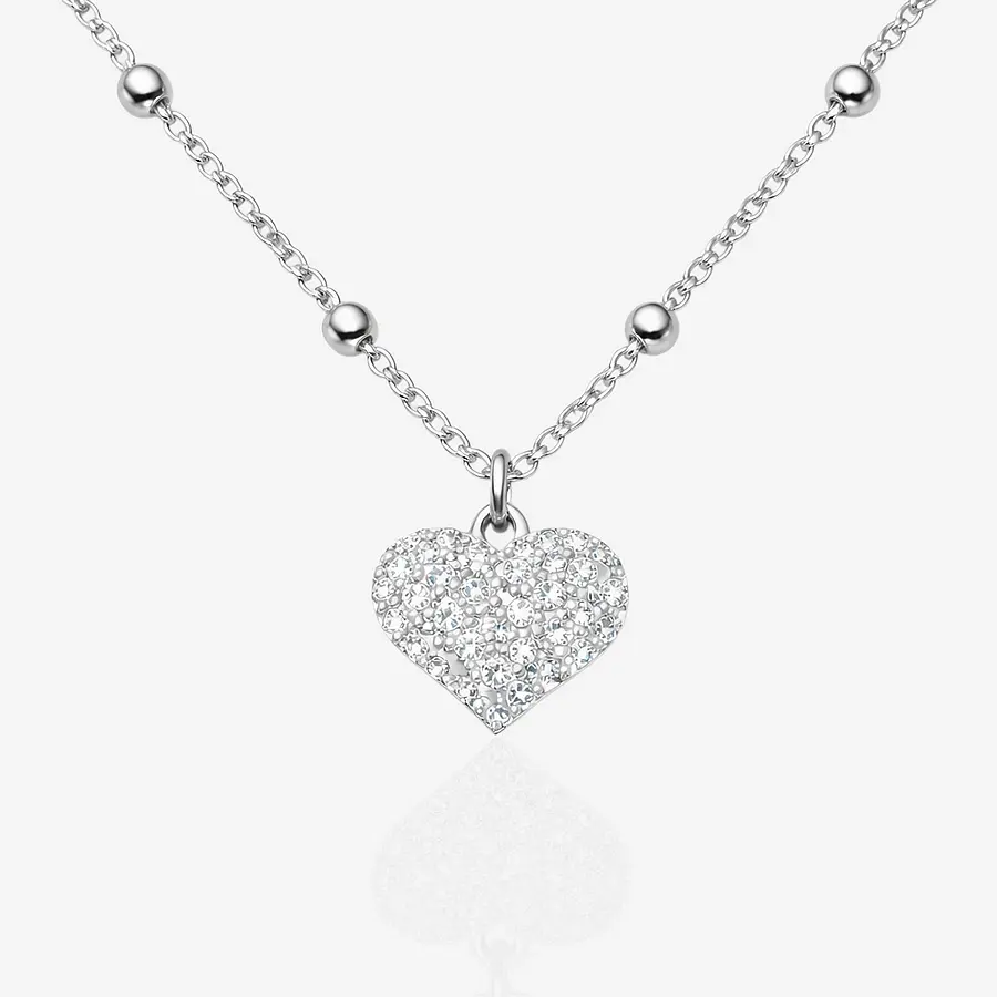 Collier avec cœur Roxane – Image 2