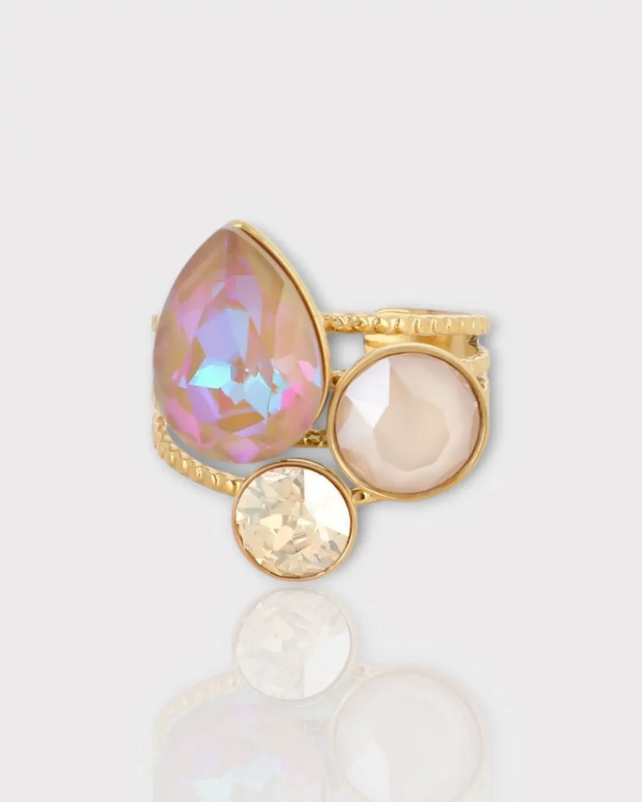 Bague Cristaux Swarovski Luna
