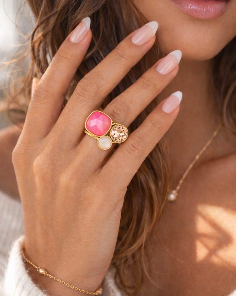 Bague cristaux Swarovski