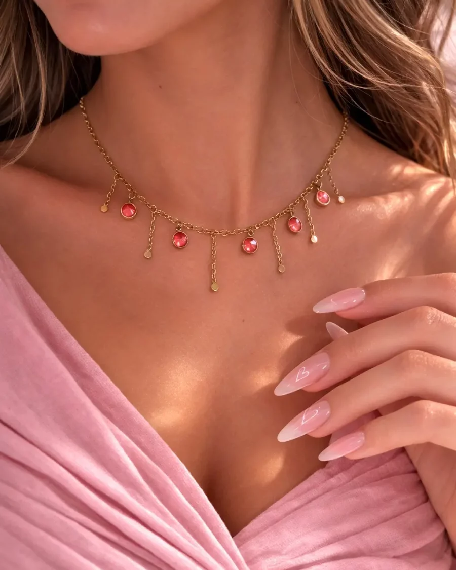 Collier cristaux swarovski