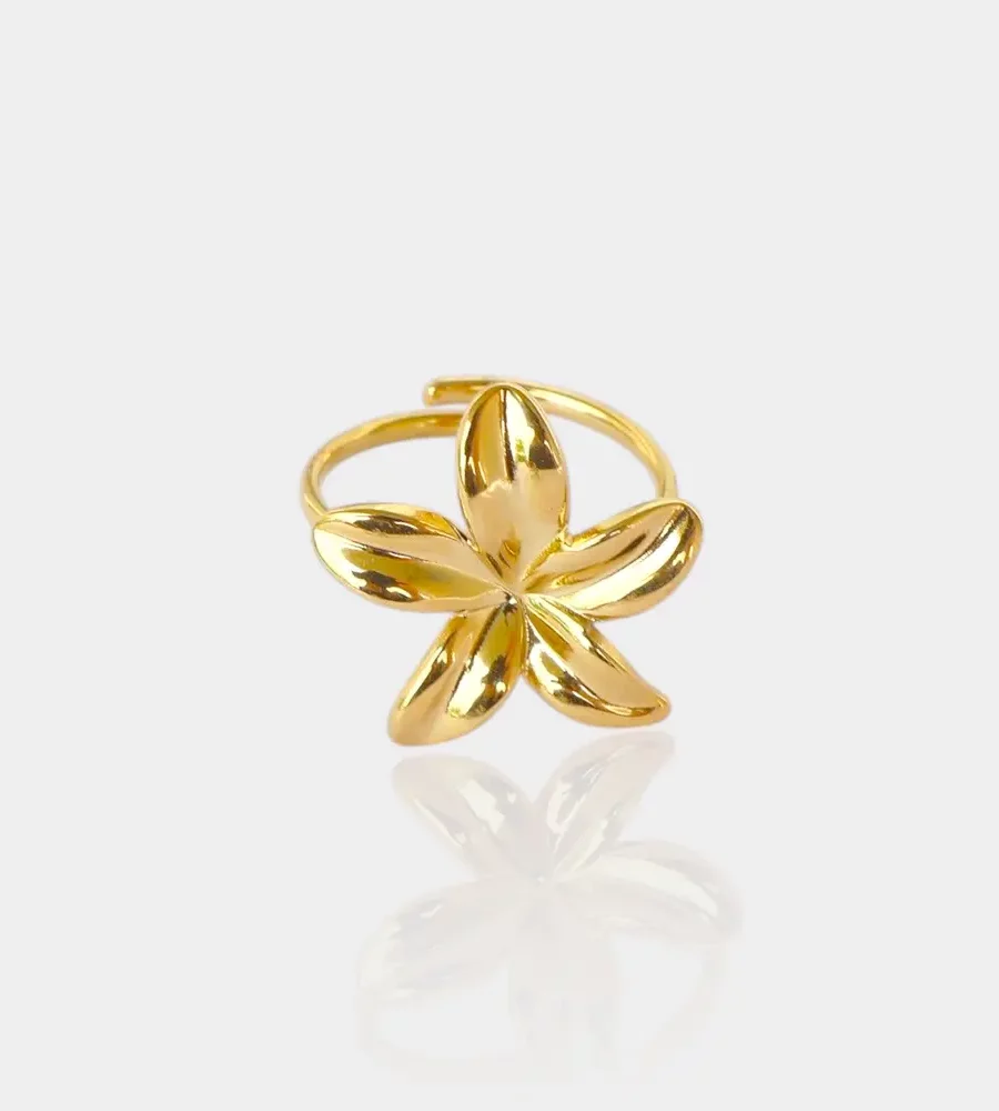 Bague Tropical - Doré