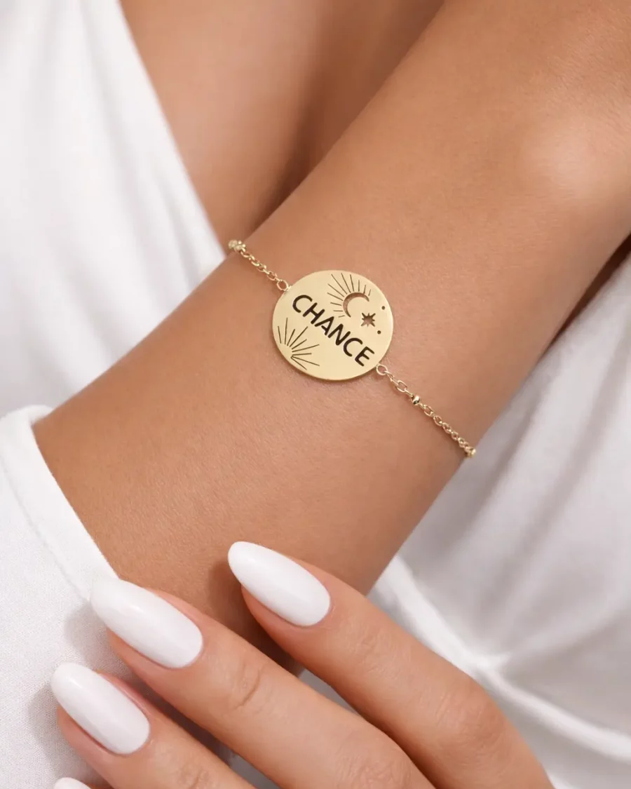 Bracelet chance Doré