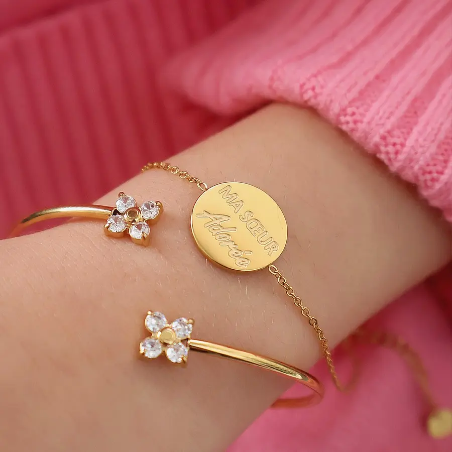 Bracelet personnalisé sœur